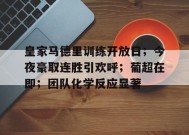 皇家马德里训练开放日；今夜豪取连胜引欢呼；葡超在即；团队化学反应显著的简单介绍-九游